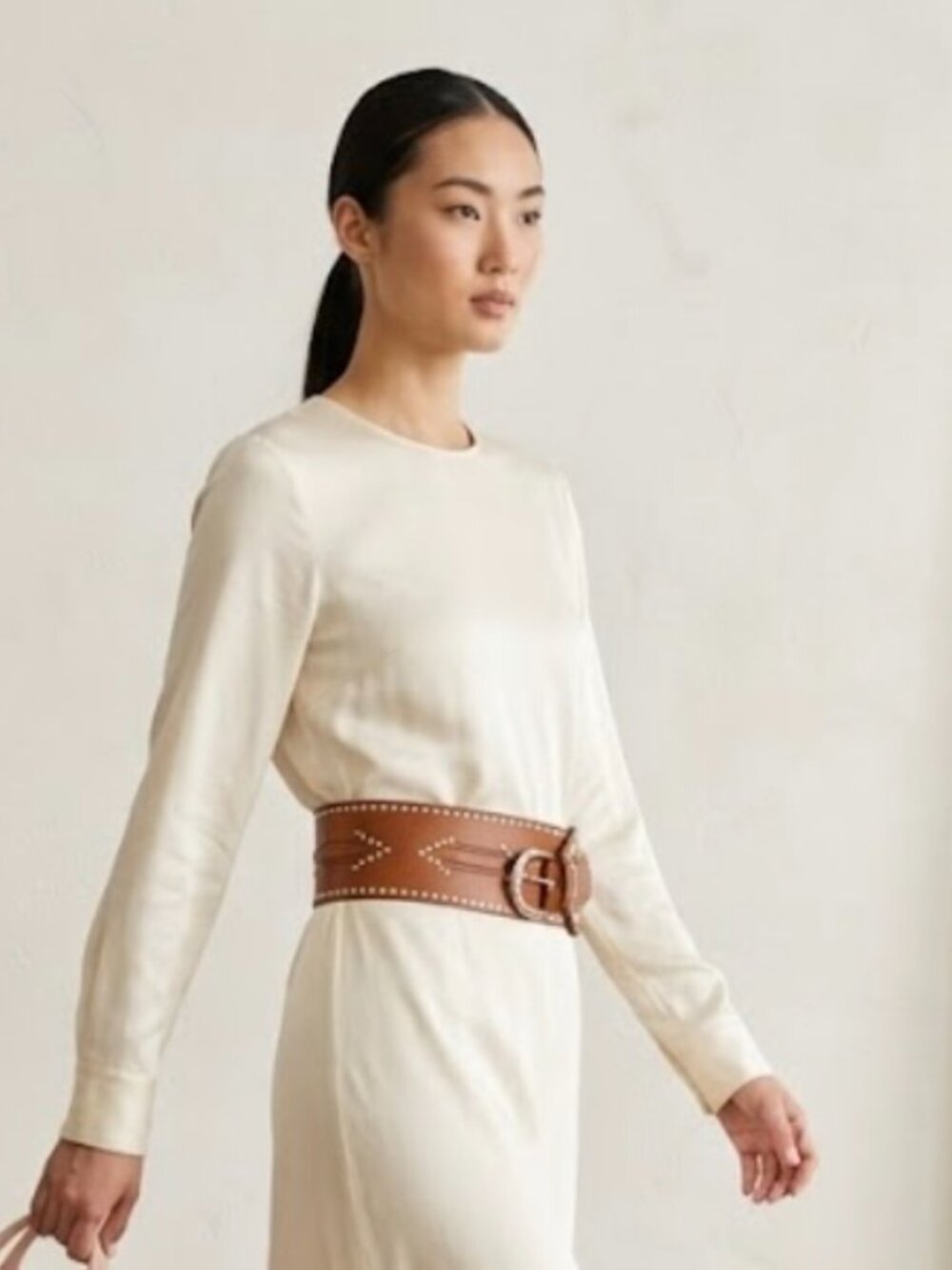 Isabel Marant Lecce Studded Leather Belt